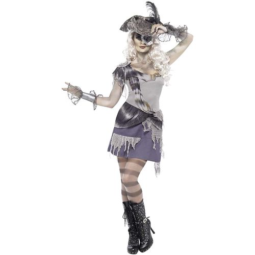Déguisement Pirate Fantôme Femme Halloween : Taille - S