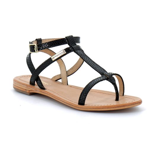 Les Tropeziennes - Sandales Pour Femme Bride Cheville En Cuir Hilan - Noir - 36