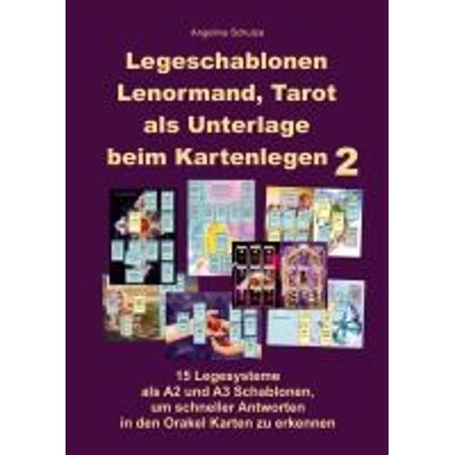 Legeschablonen Lenormand, Tarot Als Unterlage Beim Kartenlegen 2