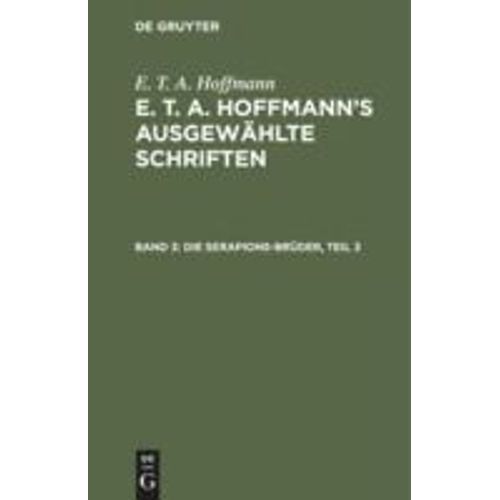 Die Serapions-Brüder, Teil 3