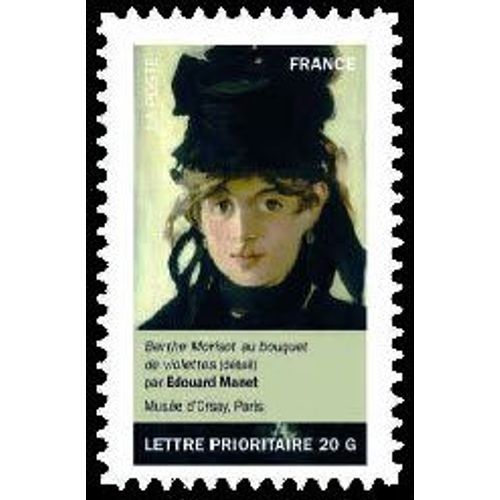Timbre France 2012 Oblitéré - Berthe Morisot Au Bouquet De Violette - Edouard Manet - Prioritaire 20 G Yt685