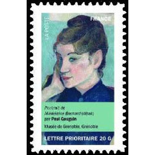 Timbre France 2012 Oblitéré - Portrait De Madeleine Bernard - Paul Gauguin - Prioritaire 20 G Yt683