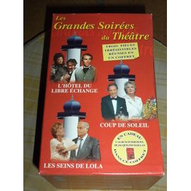 Coffret 4 Vhs : " Les Grandes Soirées Du Théâtre "