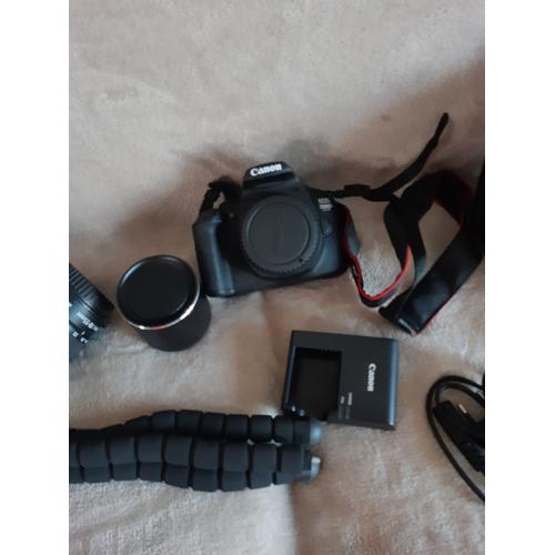 Canon EOS 2000D 24.1 Mpix + Objectif - Noir