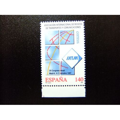 110 Espagne 1997 / Transports Et Communications / Edifil 3510 ** Yvert 3083 Mnh