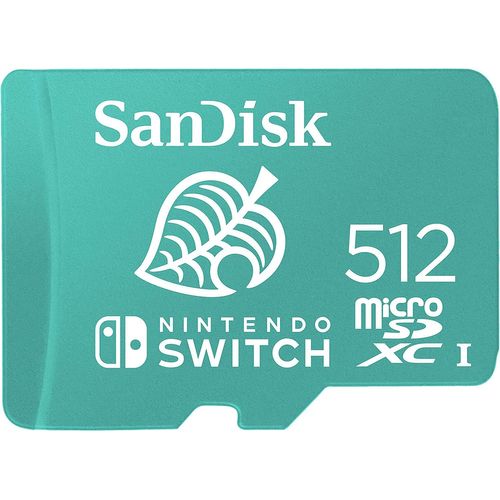 Sandisk - Carte Mémoire Microsdxc Uhs-i 512 Go Edition Animal Crossin