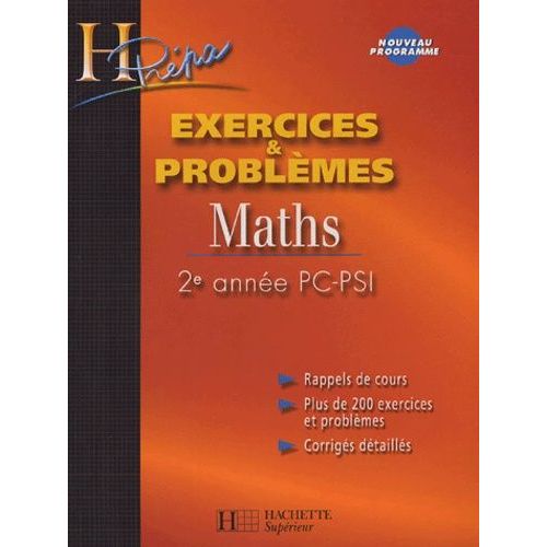 Mathématiques Pc-Psi 2e Année - Exercices Et Problèmes