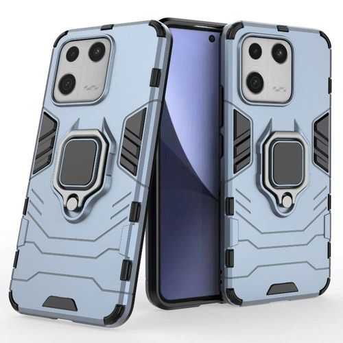 Coque Pour Xiaomi 13 5g - Housse Etui Rigide Anti Choc + Verre Trempe - Bleu Fonce