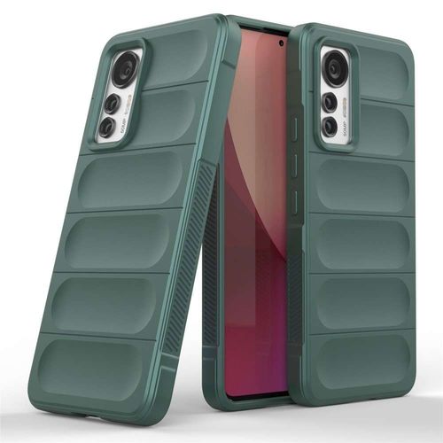 Coque Pour Xiaomi 12 Lite 5g - Housse Etui Silicone Gel Fine + Verre Trempe - Vert