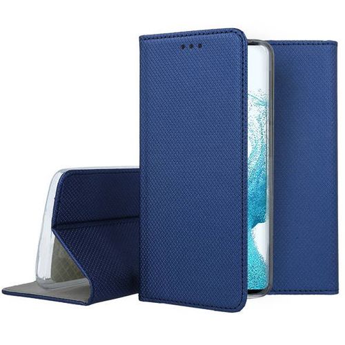 Housse Pour Samsung Galaxy A54 5g - Etui Coque Pochette Portefeuille + Film Ecran - Bleu Magnet