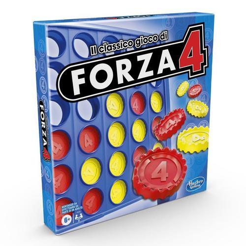 Hasbro Gaming - Forza 4 Jeu En Boîte Version 2020 En Italien Pour Les Enfants Partir De 6 Ans