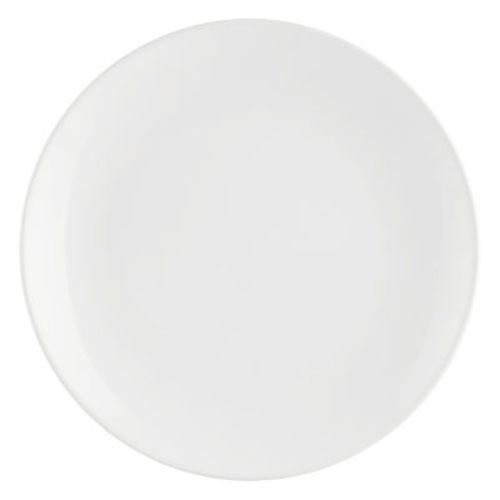 Lot De 6 Assiettes Plates "Colorama" 26cm Blanc