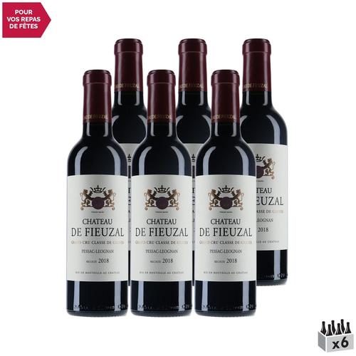 Château De Fieuzal Demi-Bouteille Rouge 2018 37.5cl X6