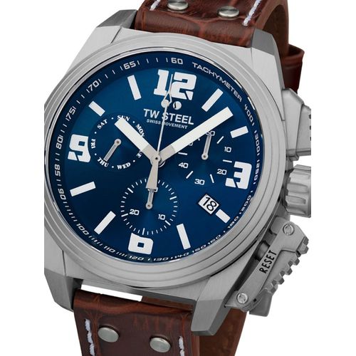 Mens Watch Tw Steel Tw1113, Quartz, 46mm, 10atm
