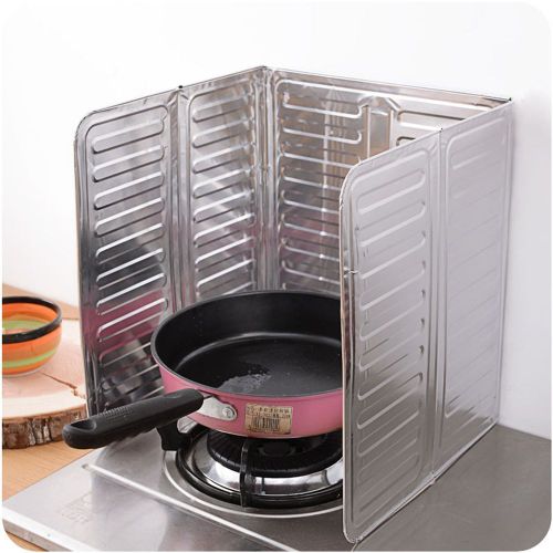 Écran De Protection Contre Les Éclaboussures D'huile, Plaque De Déflecteur De Cuisinière À Gaz De Cuisine, Poêle À Frire, Accessoires De Cuisine, 1 Pièce