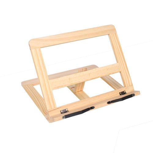 Support d'étagère en bois, cadre de lecture ou tablette PC, également pupitre pour chevalet de dessin, serre-livres de table pour livre ou papeterie,