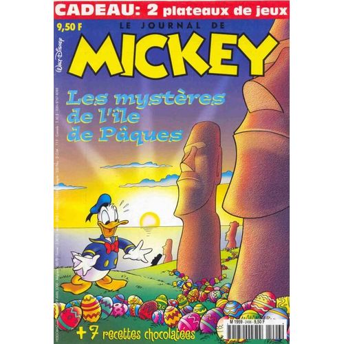 Le Journal De Mickey N° 2496 : Les Mystères De L'ile De Pâques