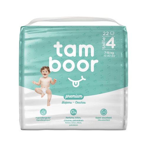 Couche Premium T4 Maxi (7-18kg) - X22 - Blanc