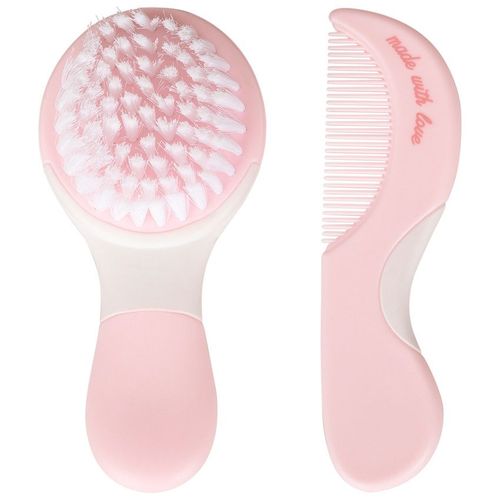 Set Brosse Et Peigne Aloha - Rose - Rose