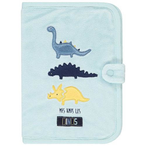 Protège Carnet De Santé Mes Amis Les Dinos - Bleu