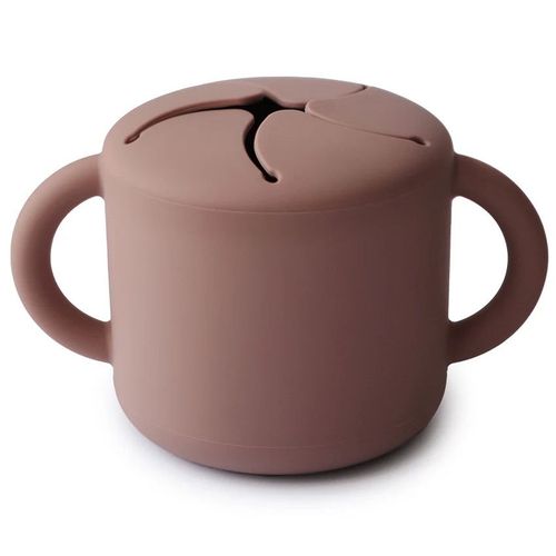 Tasse Snack Silicone Cloudy Mauve - Mauve