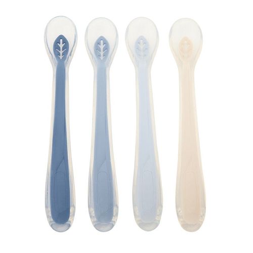 Lot De 4 Cuillères En Silicone Yummix - Bleu - Bleu