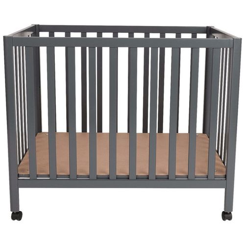 Parc En Bois Tommy - Anthracite - Gris