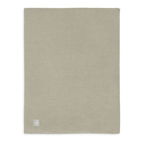 Couverture Basic Knit Tog 1.0 100x150 Cm - Vert Olive - Beige