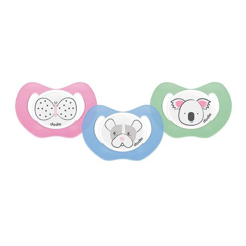 Sucette En Silicone Pour Nouveau-Né 0-2 M - Animaux - Multicolore