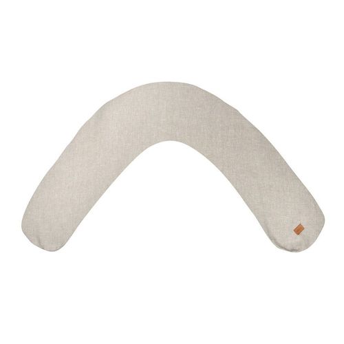 Coussin D'Allaitement Big Flopsy Avec Housse En Lin Naturel - Beige