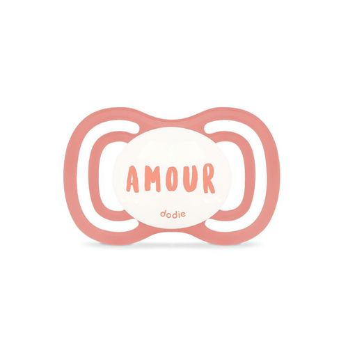 Lot De 2 Sucettes Anatomiques En Silicone 18m+ F4 (Modèle Aléatoire) - Rose