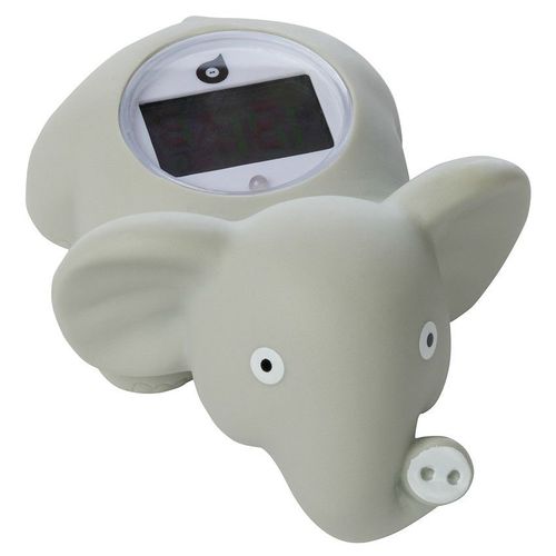 Thermomètre De Bain Et De Chambre Éléphant Gris - Gris
