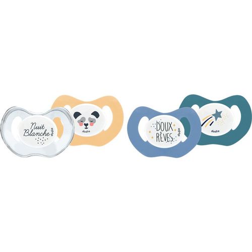 Lot De 2 Sucettes Mixte +18m - Multicolore