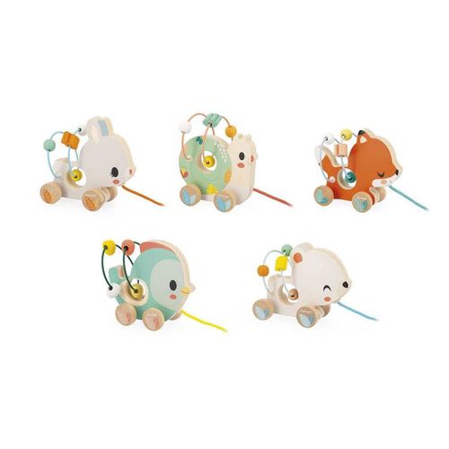 Jouet En Bois Baby Looping Animaux - Multicolore