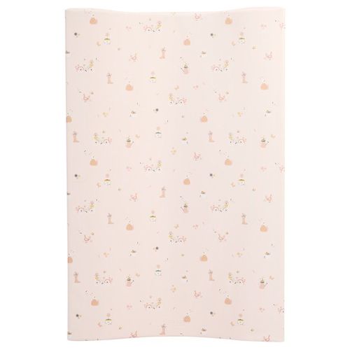 Matelas À Langer Promenade Bucolique Rose Clair - Rose