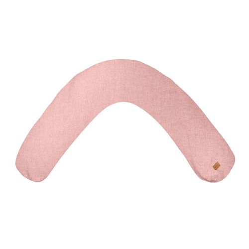 Coussin D'Allaitement Big Flopsy Avec Housse En Lin Vieux Rose - Rose