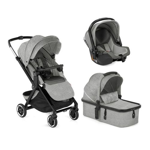 Poussette 3 En 1 Newel Dim Grey - Gris