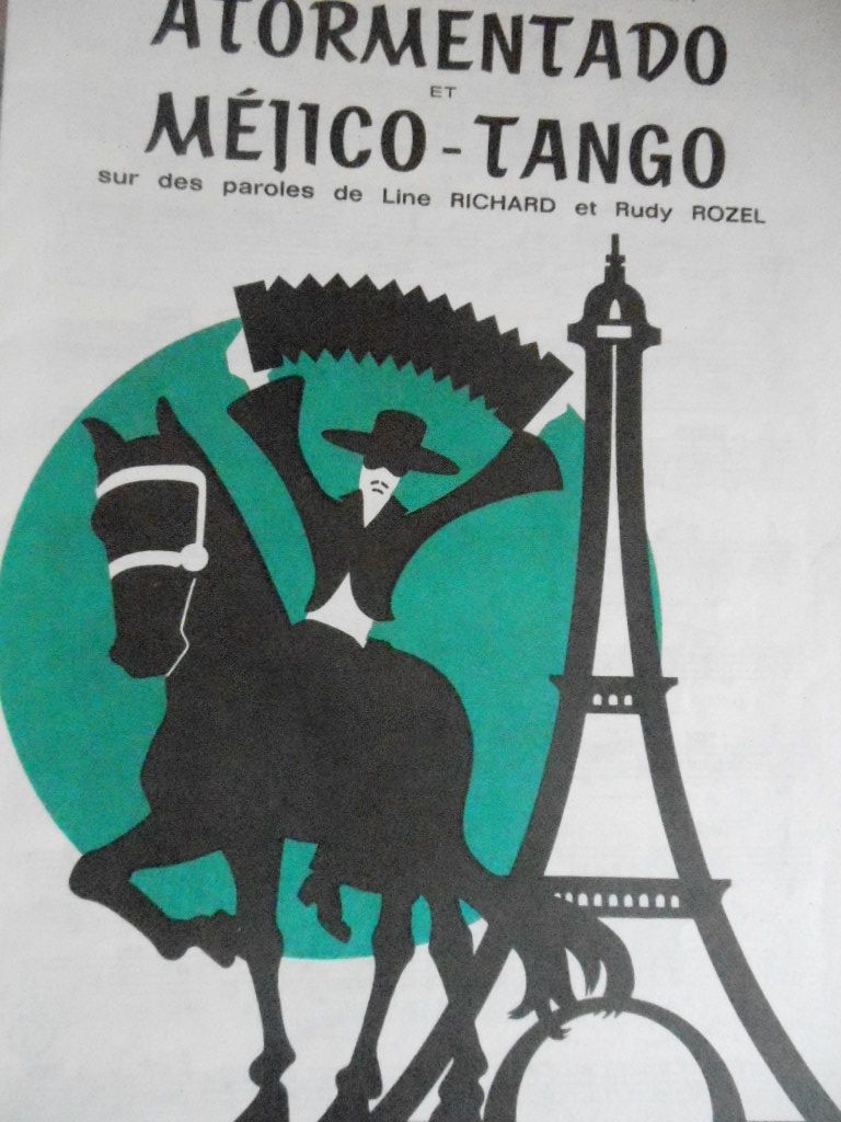 Atormentado . Méjico Tango. Accordéon Et Orchestre . Edition Paris Buenos Aires