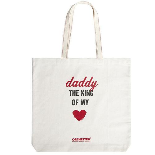 Tote Bag Mummy/Daddy - Blanc