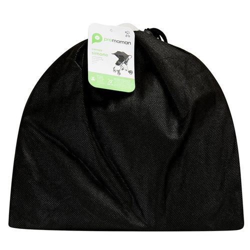 Canopy Universel Upv 40+ Pour Poussette Simone - Noir