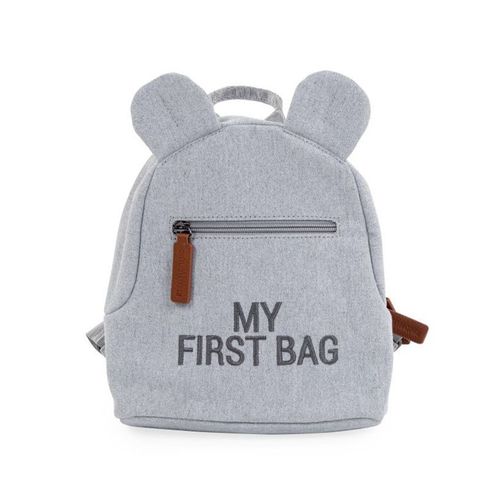 Sac À Dos My First Bag Canvas Grey - Gris