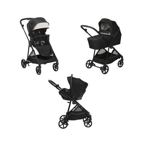 Poussette Trio Seety Etna Black - Noir