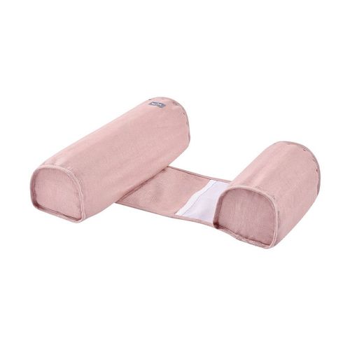 Cale-Bébé Ajustable Bébécal En Lin Vieux Rose - Rose