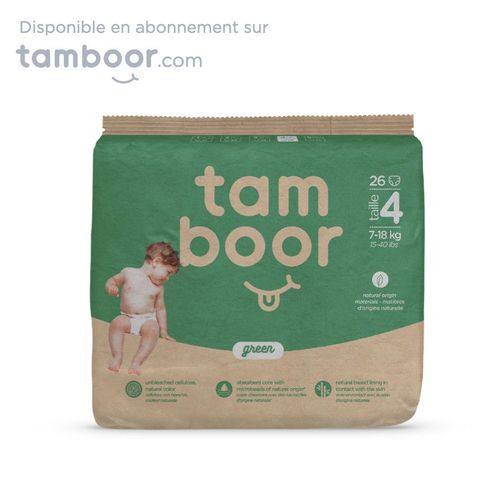Couche Green T4 Maxi - X26 - Blanc