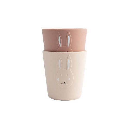 Lot 2 Gobelets Silicone Mrs. Rabbit De Trixie