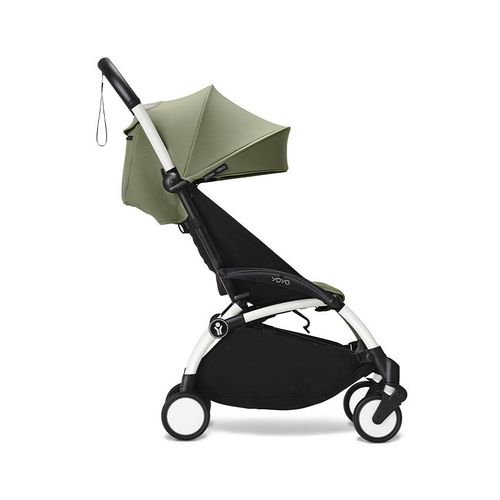 Poussette Stokke® Yoyo³ À Partir De 6 Mois - Cadre Blanc/Olive - Vert