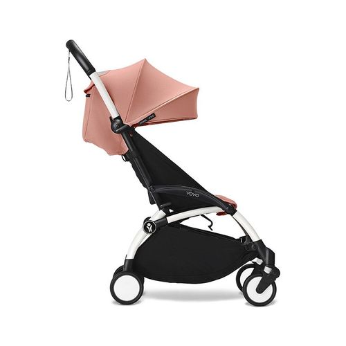 Poussette Stokke® Yoyo³ À Partir De 6 Mois - Cadre Blanc/Ginger - Rose