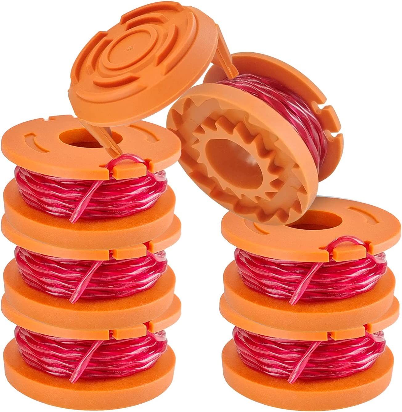 6 Pack Bobine Fil Coupe Bordure Worx WA0010 Coupe Bordures, 3m 1.65...