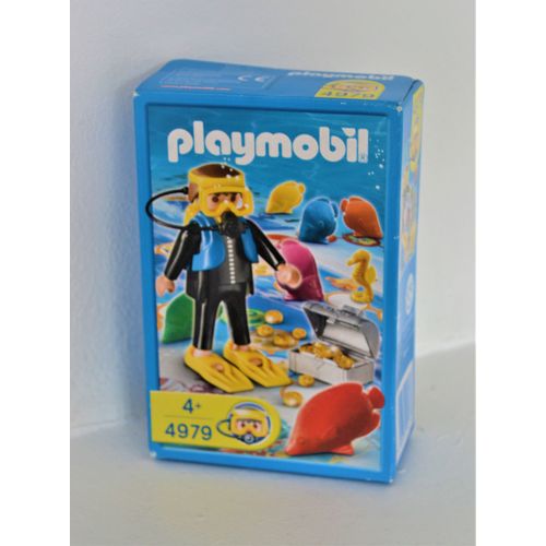Playmobil 4979 Plongeur Et Trésor