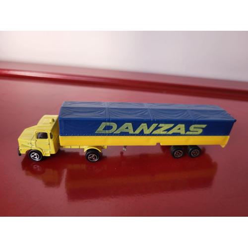 Majorette Semi-Remorque Scania-Danzas Bleu/Jaune